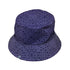 Endless Celtic Knot Lilac Bucket Hat Gray Stitching