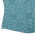 Endless Celtic Knot Teal Curvy Button Up Shirt womens corner