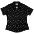 Episodic Blooms Curvy Button Up Shirt Geek Nerd Botany Print Design by Episodic women