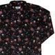 Episodic Camellia Bloom Long Sleeve Button Up Shirt Geek Nerd adult sizing Botany Print Design by Episodic