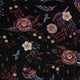 Episodic Camellia Bloom Long Sleeve Button Up Shirt Geek Nerd adult sizing Botany Print Design by Episodic