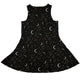 Episodic Crescent Moon Garden Dress Geek Nerd Botany Print Design by Episodic lx - C
