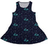 Episodic Deers In The Moonlight Dress Geek Nerd Design by Episodic lx - C outer space & astronaut print