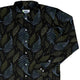 Episodic Ferns Long Sleeve Button Up Shirt Geek Nerd adult sizing Botany Print Design by Episodic