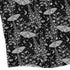 Episodic Moth Black White Night Long Sleeve Button Up Shirt Geek Nerd adult sizing Botany Print Design by Episodic