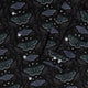 Episodic Moths Black Long Sleeve Button Up Shirt Geek Nerd adult sizing Botany Print Design by Episodic