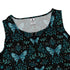 Episodic Mystical Butterfly Blue Dress Geek Nerd Botany Print Design by Episodic lx - C