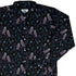 Episodic Owl Floral Long Sleeve Button Up Shirt Geek Nerd adult sizing All Adult Button Up Shirts Design by Episodic