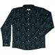 Episodic Serpent Christmas Long Sleeve Button Up Shirt Geek Nerd adult sizing Botany Print Christmas Print