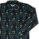 Episodic Serpent Moon Long Sleeve Button Up Shirt Geek Nerd adult sizing Animal Patterns Botany Print