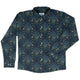 Episodic Tropical Monkey Long Sleeve Button Up Shirt Geek Nerd adult sizing Animal Patterns Botany Print