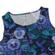 Episodic Violet Purple Night Dress Geek Nerd Animal Patterns Botany Print Design by Episodic
