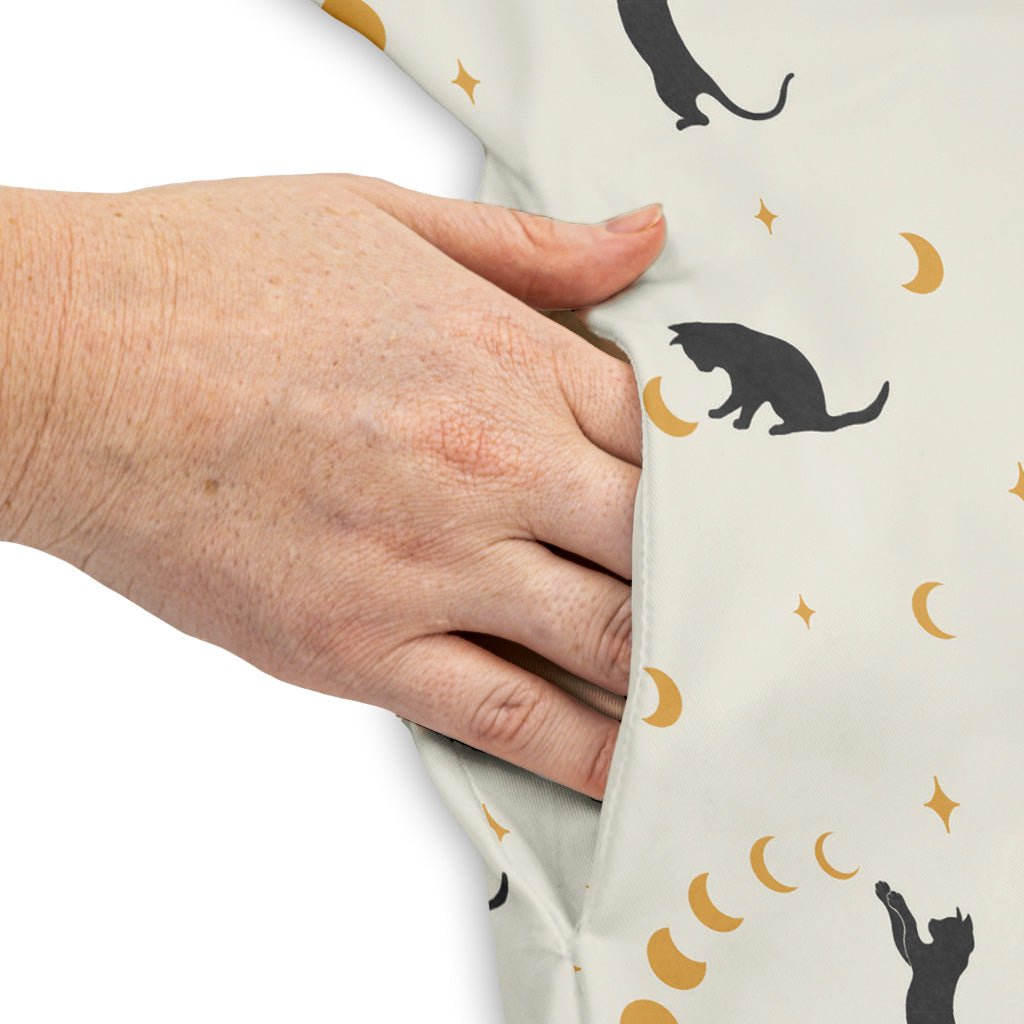 Episodic Cat Catching The Moon Dress Geek Nerd Animal Patterns Design by Episodic lx - C