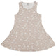 Episodic Crescent Moon Garden Biege Dress Geek Nerd Design by Episodic lx - C