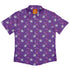 Exploding Kittens Curses Button Up Shirt Flat Front