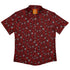 Exploding Kittens Laser Chase Button Up Shirt Flat Front
