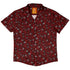 Exploding Kittens Laser Chase Button Up Shirt Hawaiian Front