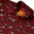Exploding Kittens Laser Chase Button Up Shirt Neck