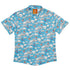 Exploding Kittens Pigasus Joust Button Up Shirt Flat Front