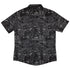 Exploding Kittens Mashup Black Button Up Shirt - adult sizing - Animal Patterns - board game print