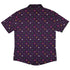 Exploding Kittens Pixel Cats Dark Button Up Shirt - adult sizing - Animal Patterns - board game print