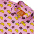 Exploding Kittens TacoCat Flowers Button Up Shirt - adult sizing - Animal Patterns - board game print