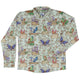 Fairy Tales Long Sleeve Button Up Shirt Geek Nerd adult sizing Book Prints Design by Amy Brown