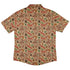 Fall Squirrel Button Up Shirt Geek Nerd adult sizing animal patterns botany print
