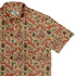 Fall Squirrel Button Up Shirt Geek Nerd adult sizing animal patterns botany print