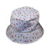 Falling Leaves Autumn Bucket Hat Black Stitching
