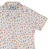 Falling Leaves Autumn Curvy Button Up Shirt womens top right