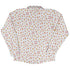 Falling Leaves Autumn Long Sleeve Button Up Shirt back