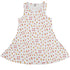 Falling Leaves Autumn Sleeveless Dress front