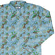 Fantasy Floating Isles Dnd Long Sleeve Button Up Shirt Geek Nerd adult sizing Designs by Nathan Fantasy Prints