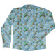 Fantasy Floating Isles Dnd Long Sleeve Button Up Shirt Geek Nerd adult sizing Designs by Nathan Fantasy Prints