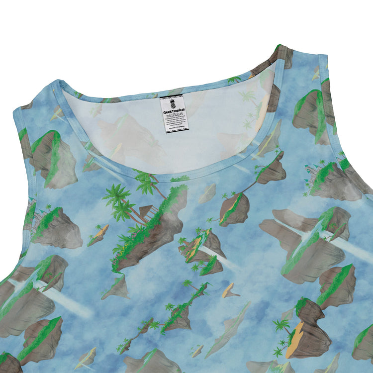 Fantasy Floating Isles Dnd Dress Geek Nerd Designs by Nathan Fantasy Prints lx - C