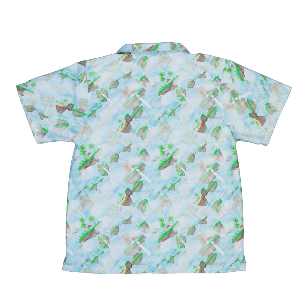 Fantasy Floating Isles Dnd Youth Hawaiian Shirt - Designs by Nathan - Fantasy Prints - Q3