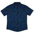 Fantasy RPG Weapons Items Navy Dnd Button Up Shirt - adult sizing - dnd & rpg print -