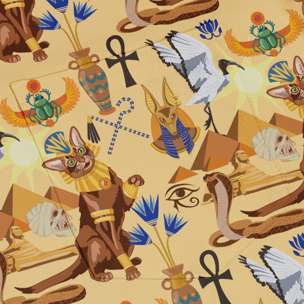 Feline of the Nile Button Up Shirt Geek Nerd 0925 adult sizing All Adult Button Up Shirts