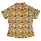 Feline of the Nile Curvy Button Up Shirt Geek Nerd 0925 All Adult Button Up Shirts Animal Patterns