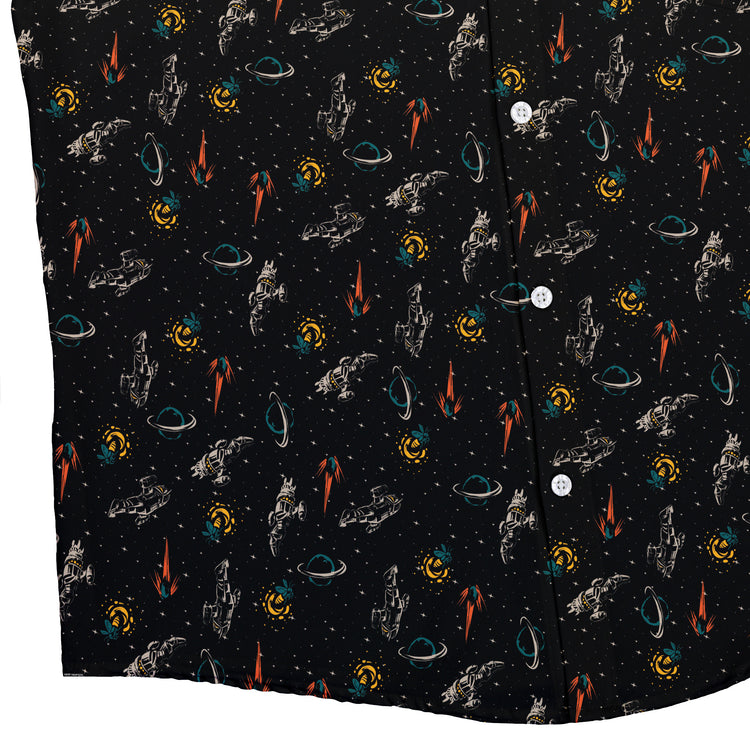 Nerdy Firefly Space Button Up Shirt