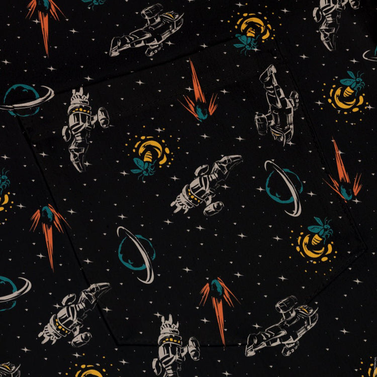 Nerdy Firefly Space Button Up Shirt