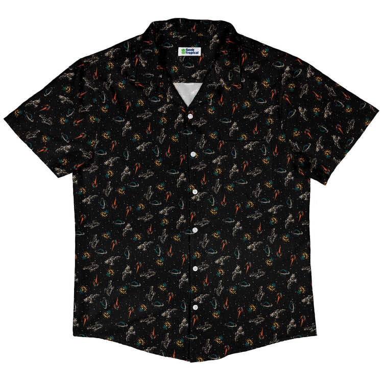 Nerdy Firefly Space Button Up Shirt