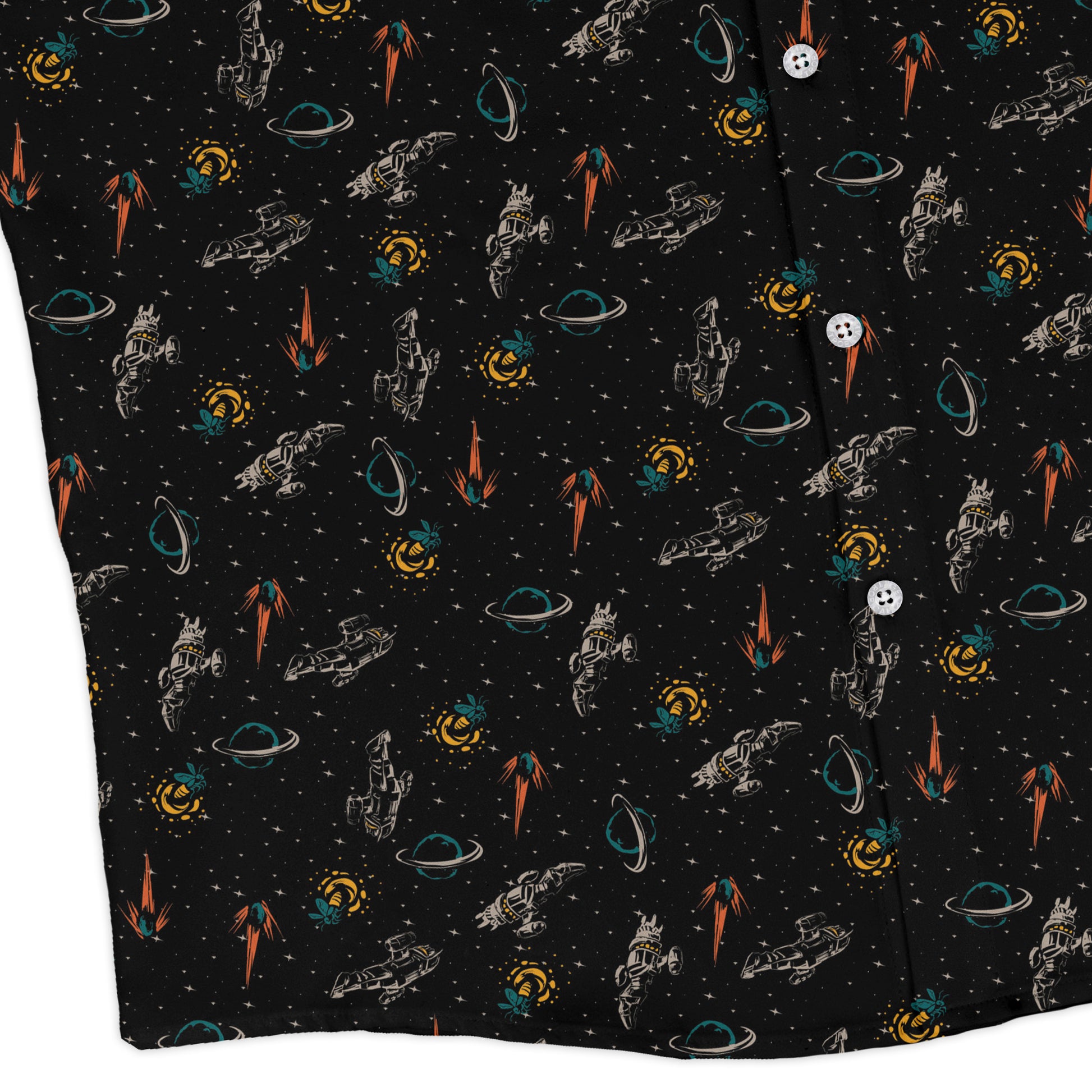Firefly Space Long Sleeve Button Up Shirt 3