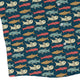 Fish Flow Long Sleeve Button Up Shirt Geek Nerd 0925 adult sizing All Adult Button Up Shirts