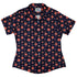 Flapjack Octopus Anime Curvy Button Up Shirt Geek Nerd anime Design by Ardi Tong marine biology