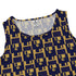 Floppy Disk Yellow Blue Dress Geek Nerd computer print Design by Random Galaxy lx - C