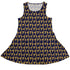 Floppy Disk Yellow Blue Dress Geek Nerd computer print Design by Random Galaxy lx - C