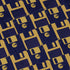 Floppy Disk Yellow Blue Long Sleeve Button Up Shirt Geek Nerd adult sizing computer print Design by Random Galaxy