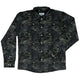 Floral Dragon Fog Long Sleeve Button Up Shirt Geek Nerd adult sizing Design by Episodic Fantasy Prints